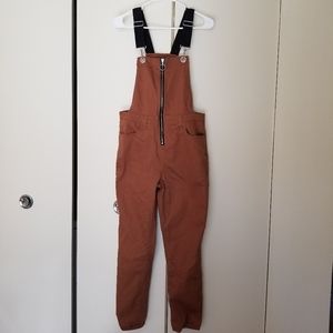 Brown Overalls by Wild Fable